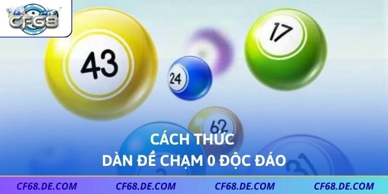 Cách thức dàn đề chạm 0 độc đáo