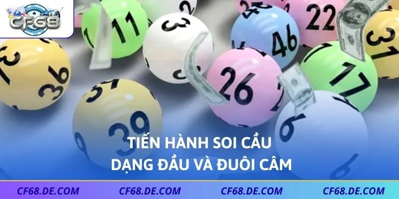 Tiến hành soi cầu dạng đầu và đuôi câm