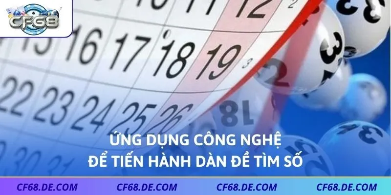 Ứng dụng công nghệ để tiến hành dàn đề tìm số